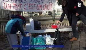 Reportage - Des enfants à la rue recueillis à l'école...