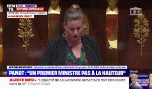 Mathilde Panot à Gabriel Attal: "Le peuple tout entier n'en pleut plus de vos politiques"
