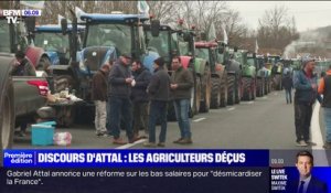 "Concrètement, que du vent, rien que des paroles": les réactions des agriculteurs après le discours de politique générale de Gabriel Attal