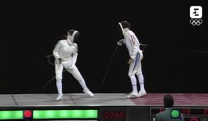 Atlanta 1996 : Laura Flessel, pionnière à l'épée contre sa compatriote