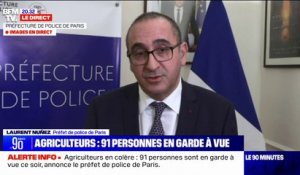 "Une posture constructive et défensive": Laurent Nuñez, préfet de police de Paris affirme que "4.000 policiers et gendarmes" sont mobilisés