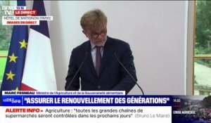 Crise agricole: Marc Fesneau annonce débloquer "2 milliards d'euros pour faciliter l'accès aux prêts"