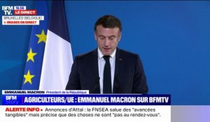 Proche-Orient: "L'objectif de la France est d'accélérer le cessez-le-feu à Gaza, d'obtenir la libération de tous les otages", affirme Emmanuel Macron