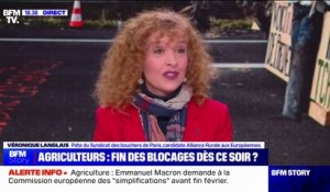 Véronique Langlais (bouchère et candidate Alliance Rurale aux Européennes): "L'alimentation n'est pas assez chère quand je vois le travail qui est fourni pour produire ce que nous mangeons"