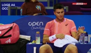 Le replay de Rune - Llamas Ruiz (1er set) - Tennis - Open Sud de France
