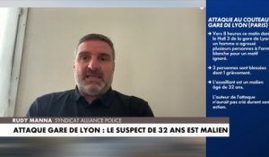 Rudy Manna : «Des voyageurs qui prennent tranquillement le train, se font attaquer en plein cœur de Paris dans la gare de Lyon, par une espèce de fou»