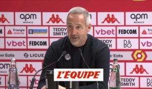 Hütter : «L'égalisation a changé beaucoup de choses» - Foot - L1 - Monaco