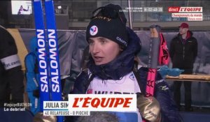 Simon : «J'ai essayé de faire mon meilleur biathlon, c'est chose faite» - Biathlon - Mondiaux