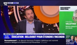 Sébastien Chenu (RN): "Amélie Oudéa-Castéra a semé beaucoup de zizanie dans le monde éducatif"
