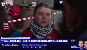 Manifestation contre l'autoroute A69: "Ce serait une folie de mener ce projet à son terme", affirme l'activiste écologiste Greta Thunberg