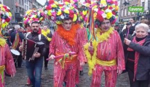 Carnaval de Binche: les "Récalcitrants" fêtent leurs 150 ans