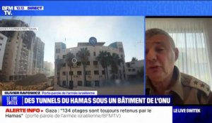 Olivier Rafowicz, porte-parole de l'armée l'israélienne: "134 otages sont toujours retenus par la Hamas"