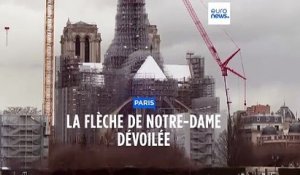 Paris : la flèche de Notre-Dame dévoilée