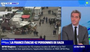 Guerre Israël/ Hamas: la France évacue 42 personnes de la bande de Gaza