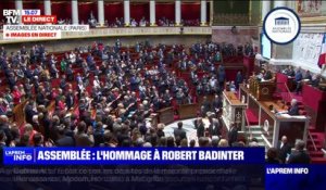 L'Assemblée nationale rend hommage à Robert Badinter, mort à 95 ans