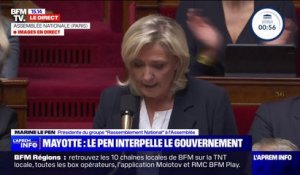 Crise migratoire à Mayotte: Marine Le Pen veut "entamer un bras de fer avec les Comores"