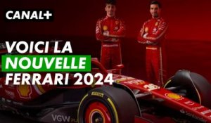 Ferrari a présenté la SF-24, sa nouvelle F1 pour l’année 2024