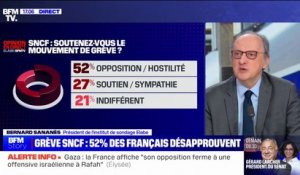 Grève à la SNCF: 52% des Français disent être opposés ou hostiles au mouvement (Elabe/BFMTV)
