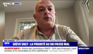 Grève à la SNCF: "Les Alpes sont plus favorisées que nous dans les Pyrénées", regrette Éric Soreau (adjoint au maire de Saint-Jean-de-Luz en charge du tourisme)