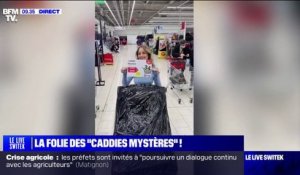 La folie des "chariots mystère" d'Auchan: comment est née cette idée?