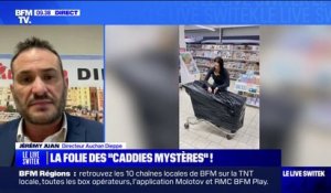 Le directeur d'Auchan Dieppe, à l'origine des "chariots mystère", témoigne du succès de l'opération