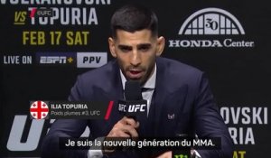UFC 298 - Topuria : "Je suis la nouvelle génération du MMA"