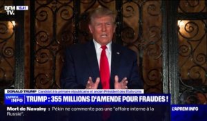 États-Unis: Donald Trump condamné à 355 millions de dollars d'amende, il fait appel