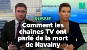 Poutine et la télévision en Russie ont le même problème pour parler de Navalny