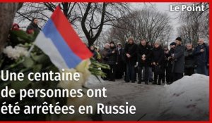 Une centaine de personnes ont été arrêtées en Russie