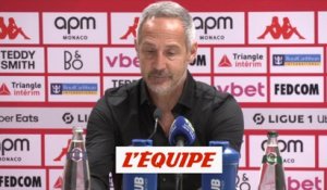 Adi Hütter : « Pas assez réguliers » - Foot - L1 - Monaco
