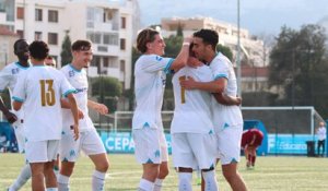 U19N I OM 2-1 AC Ajaccio : Les buts olympiens