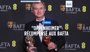 “Oppenheimer” grand vainqueur des Bafta avec sept récompenses