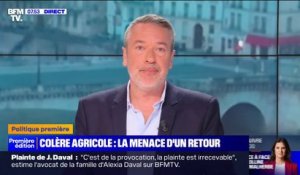 ÉDITO - Colère agricole: "La stratégie de communication sur botte de paille" du gouvernement "a trouvé ses limites"