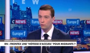 Jordan Bardella : «Frontex était une hôtesse d'accueil pour migrants»