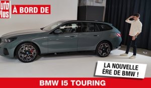 BMW i5 Touring edrive40 : le break qui entre dans la nouvelle ère - à bord de