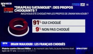 91% des Français disent avoir été choqués par les propos de l'imam Mahjoubi sur le "drapeau tricolore" qualifié de "satanique" (sondage Elabe/BFMTV)