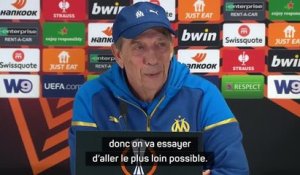 Marseille - Gasset dévoile ses objectifs pour la fin de saison : "Il n'y a pas de limite"