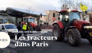 Colère des agriculteurs : des tracteurs défilent à Paris à la veille du Salon de l'Agriculture