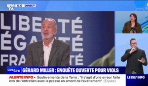 Gérard Miller sous le coup d'une enquête préliminaire pour viols et agressions sexuelles