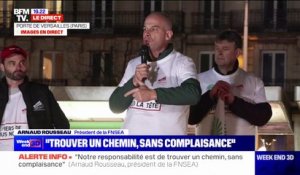 Arnaud Rousseau (président de la FNSEA): "Il faut que le président de la République entende ce que les paysans de France ont à lui dire"