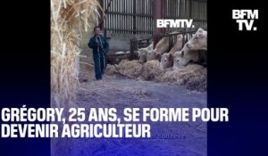 Malgré la crise agricole, Grégory, 25 ans se forme pour devenir agriculteur