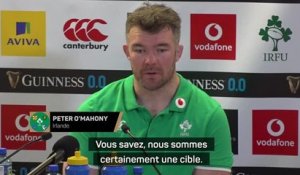 Irlande - O'Mahony : "Nous sommes certainement une cible"