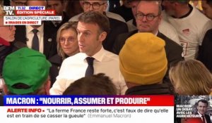Emmanuel Macron: "Il faut nourrir et donc il faut assumer de produire"