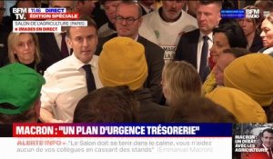 Emmanuel Macron annonce lancer dès lundi un recensement des exploitations en difficulté dans chaque région