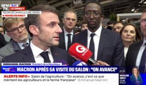 Agriculture: ce que propose le Rassemblement national "est un projet d'appauvrissement du pays", affirme Emmanuel Macron