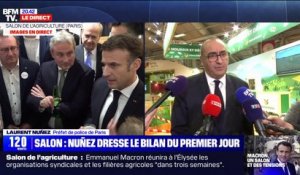 Salon de l'agriculture: 6 interpellés et 8 blessés dans les heurts autour de l'arrivée d'Emmanuel Macron, annonce le préfet Laurent Nuñez