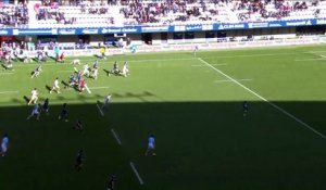 TOP 14 - Essai de Aurélien CALLANDRET 2 (AB) - Montpellier Hérault Rugby - Aviron Bayonnais