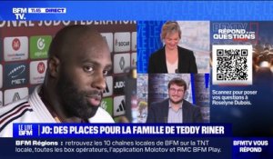 JO 2024: est-il vrai que les athlètes n'ont que deux places pour leur famille, comme l'affirme Teddy Riner? BFMTV répond à vos questions