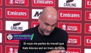Guardiola est impressionné par le travail de Xabi Alonso