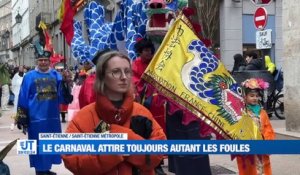À la UNE : le Carnaval attire toujours autant / Les Ligériens fiers de leur département à Paris / Et puis un jeune de 19 ans s'engage en politique dans la Loire.